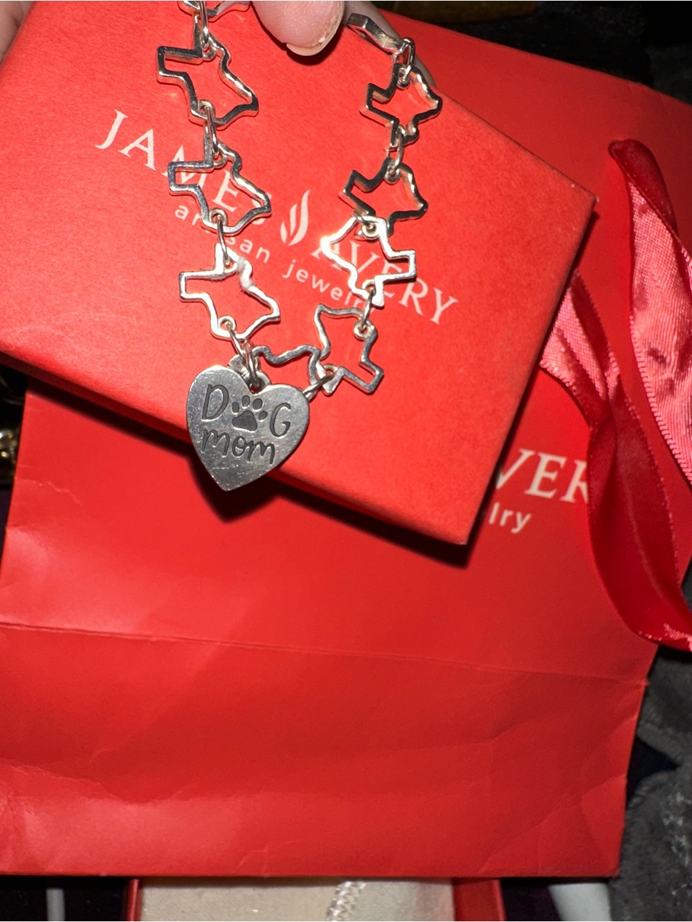 James Avery Silver Texas Link Bracelet - Picture 2 of 4
